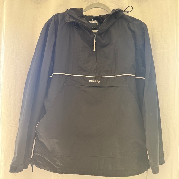 Stussy 3M windbreaker 1/4 zip - Picture 1 of 3